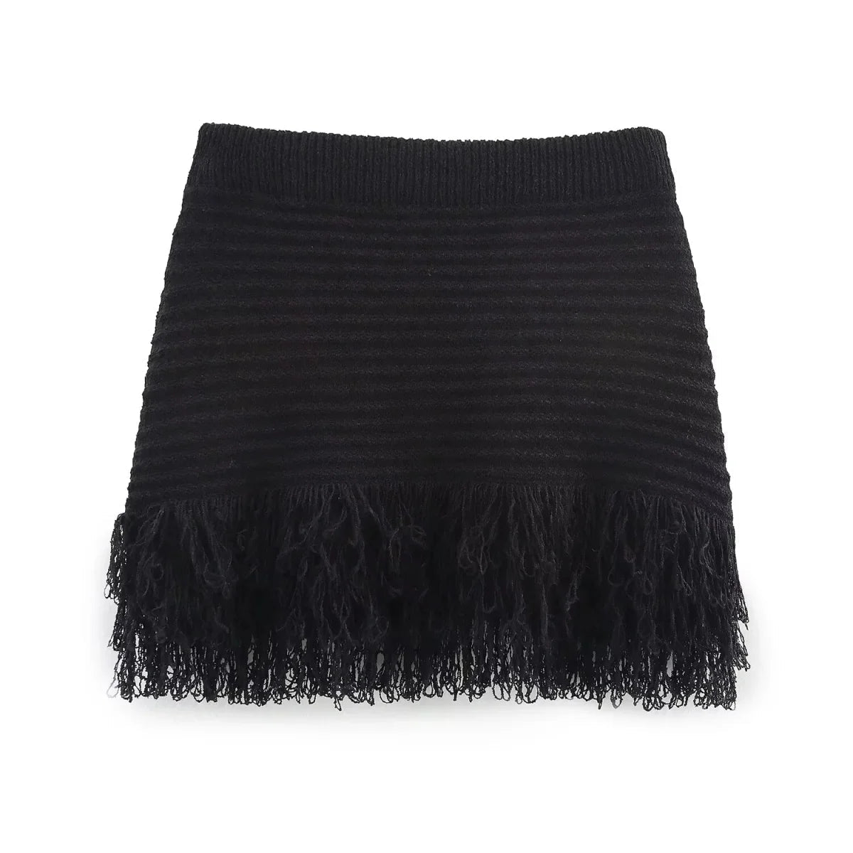 Beatrice Knitted Tassel Skirt Set