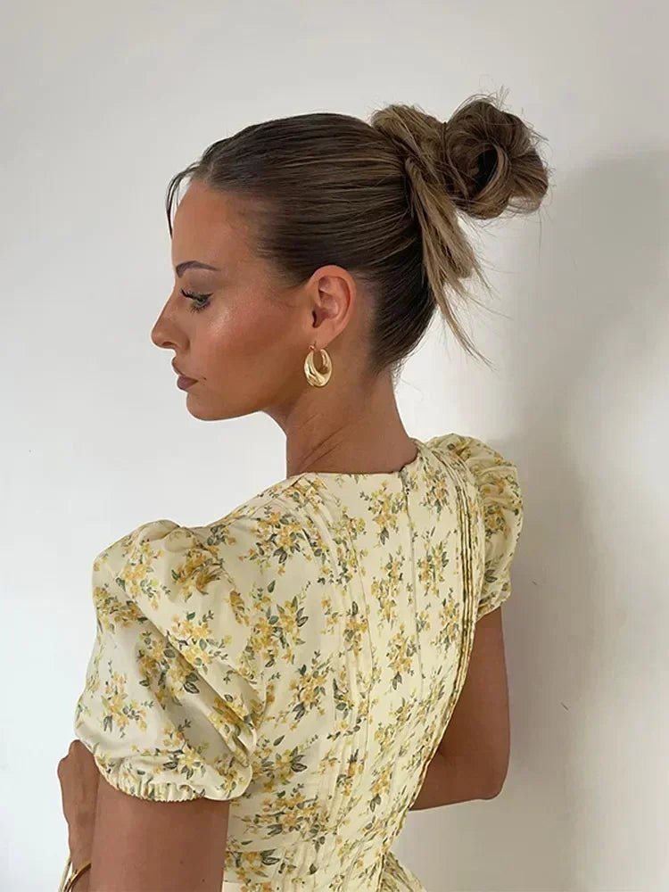 Iris V-Neck Mini Dress