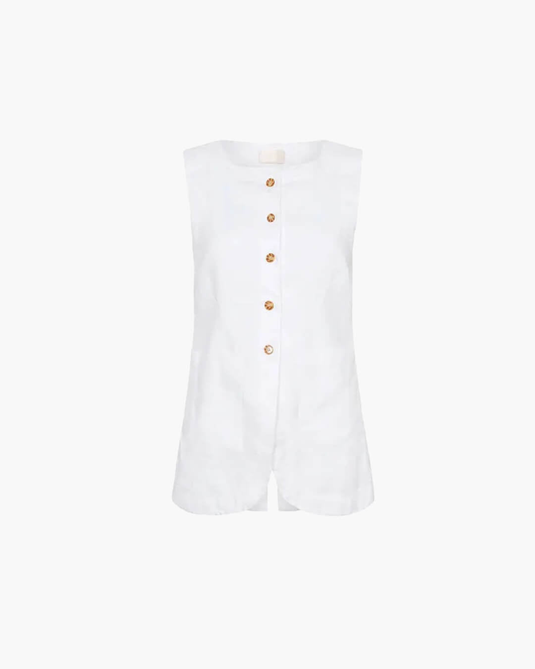 Conjunto de lino sin mangas Irma