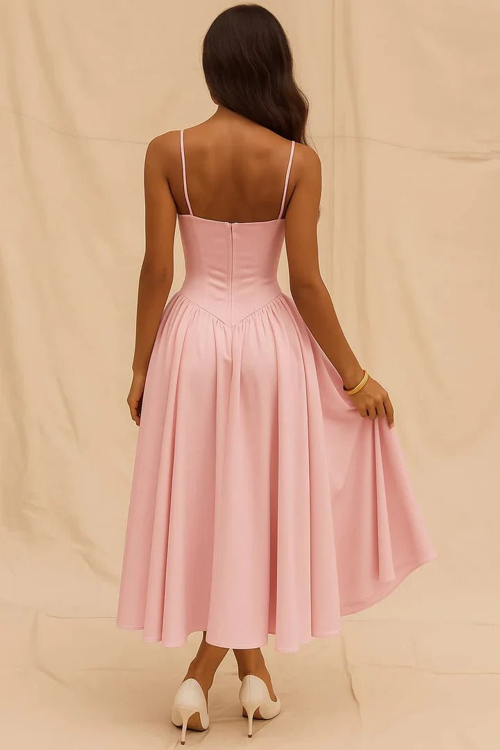 Vestido midi Isabelle para invitadas de boda