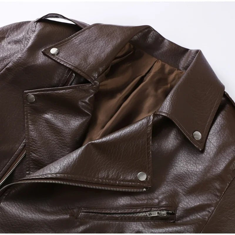 Jackie Zip-Up Lapel Jacket