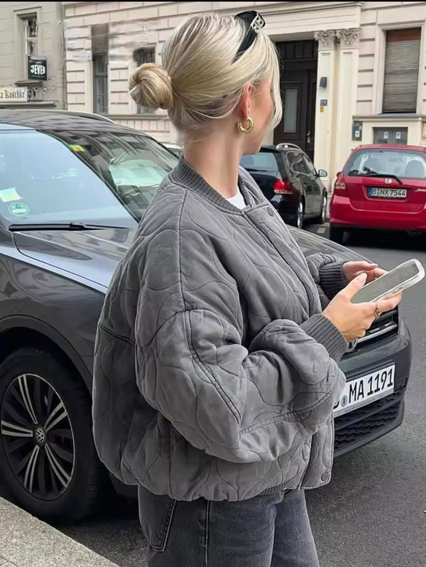 Chaqueta bomber acolchada Janella