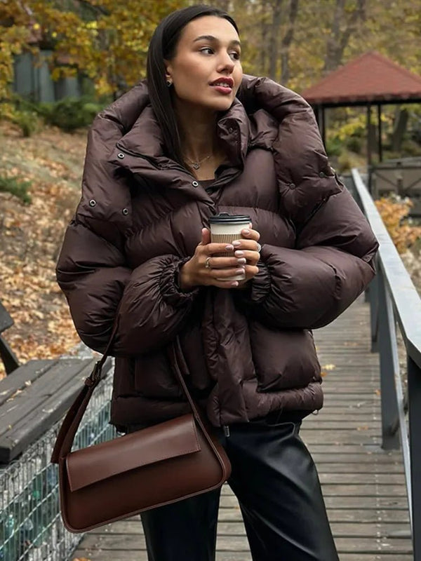 Chaqueta acolchada Janine con capucha