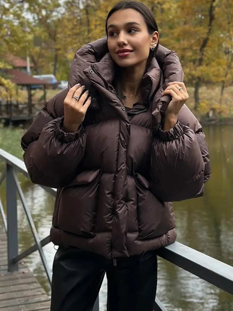 Chaqueta acolchada Janine con capucha
