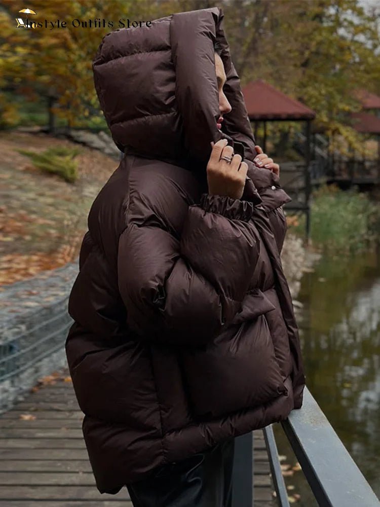 Chaqueta acolchada Janine con capucha