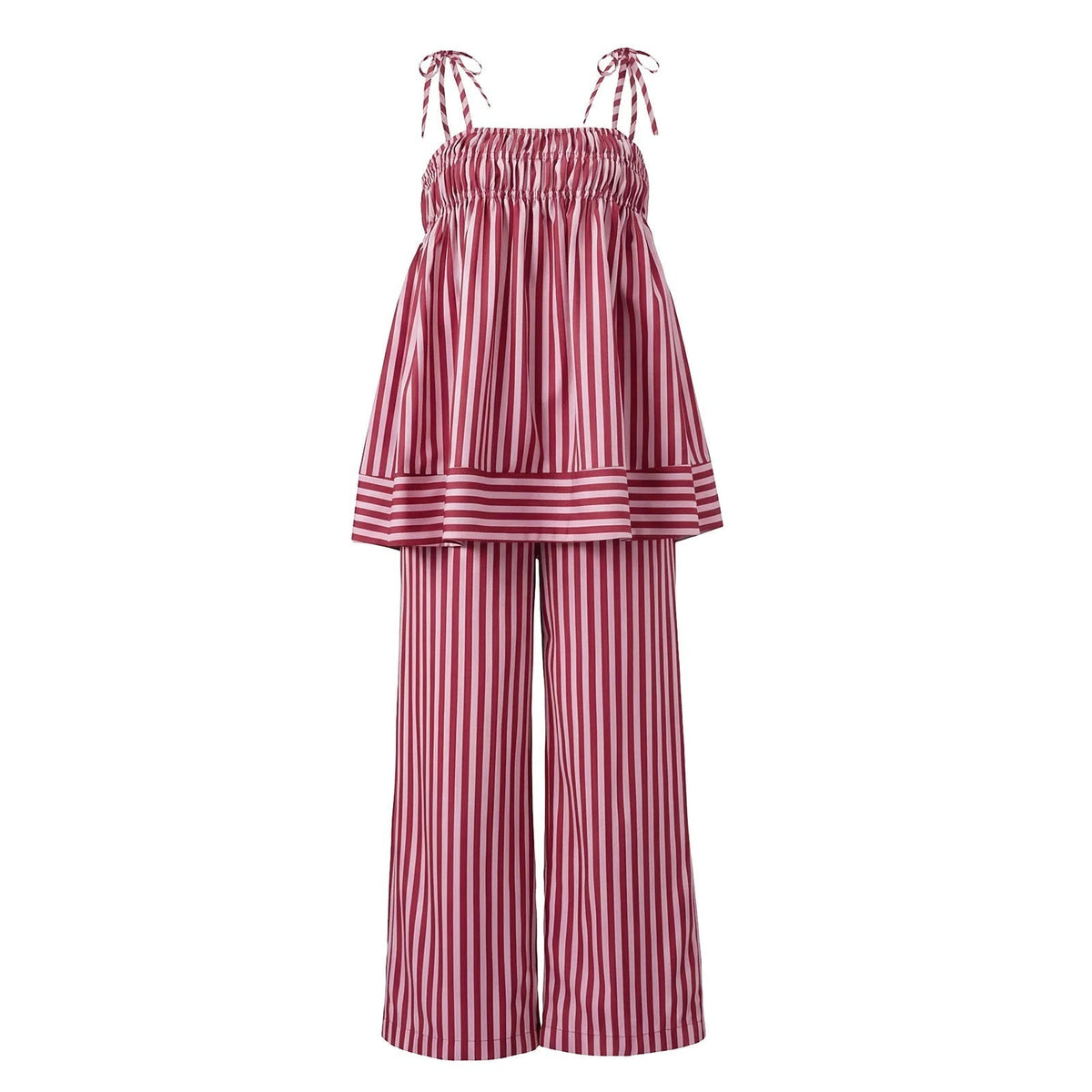 Jasmin Striped Pajama Set