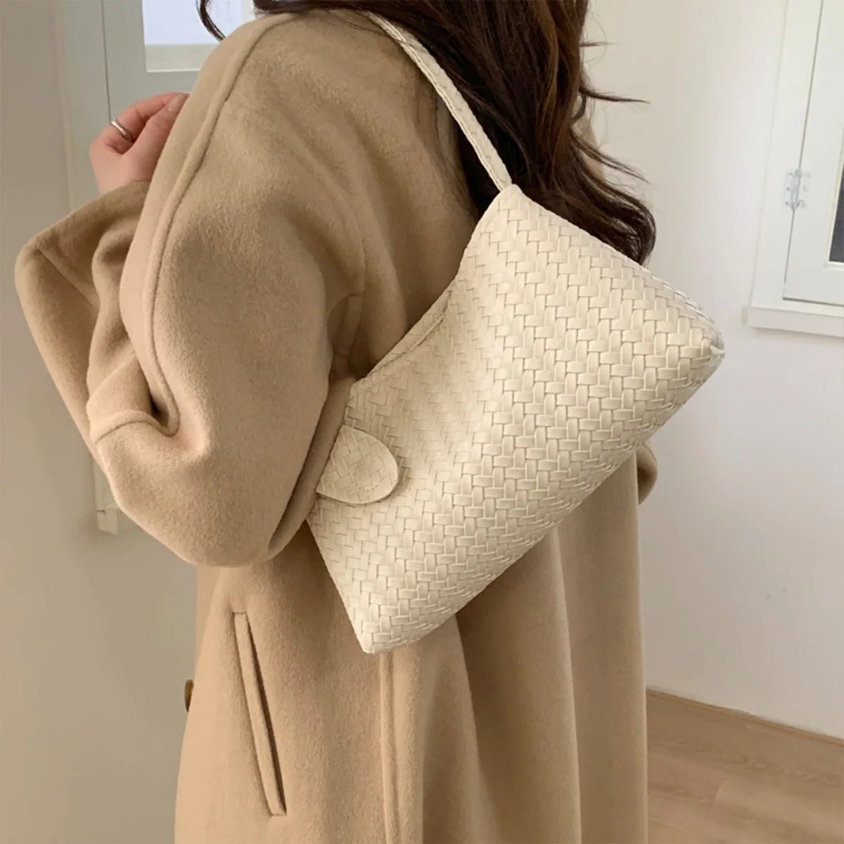 Bolso de hombro tejido Jasmin