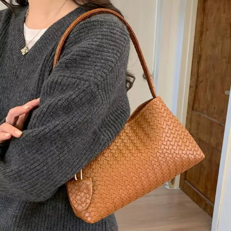 Bolso de hombro tejido Jasmin