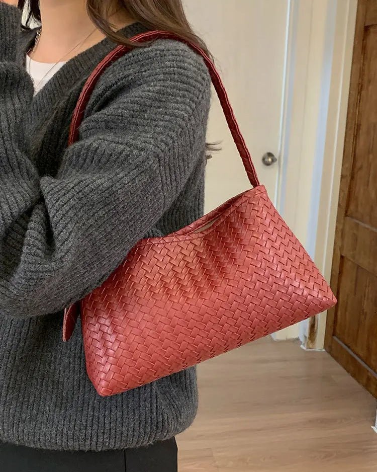 Bolso de hombro tejido Jasmin