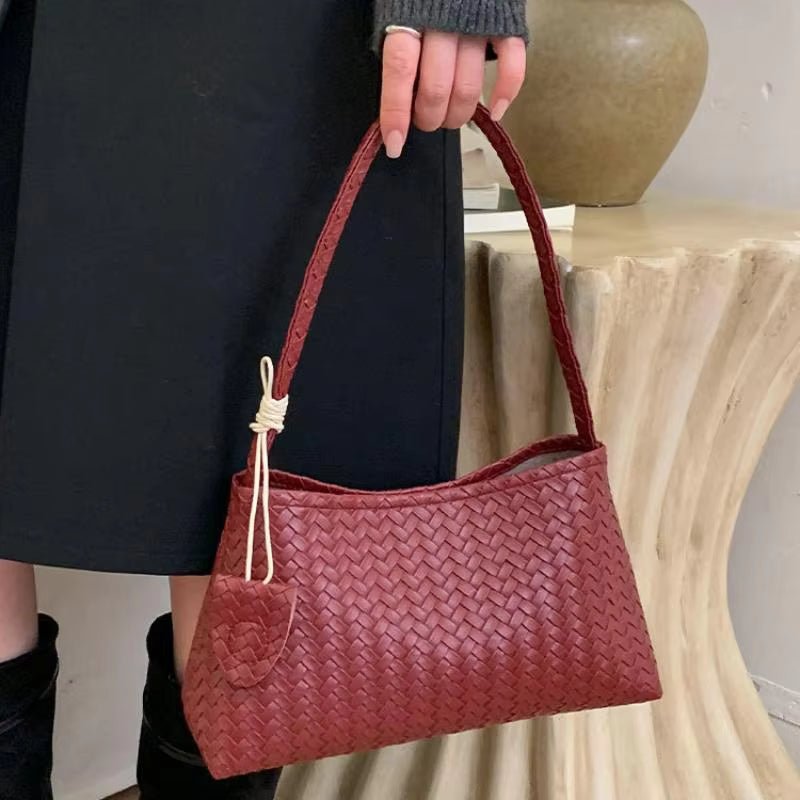 Bolso de hombro tejido Jasmin