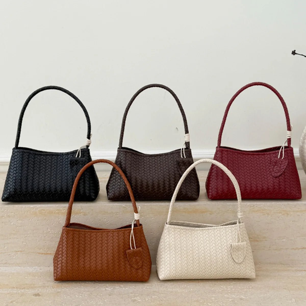 Bolso de hombro tejido Jasmin