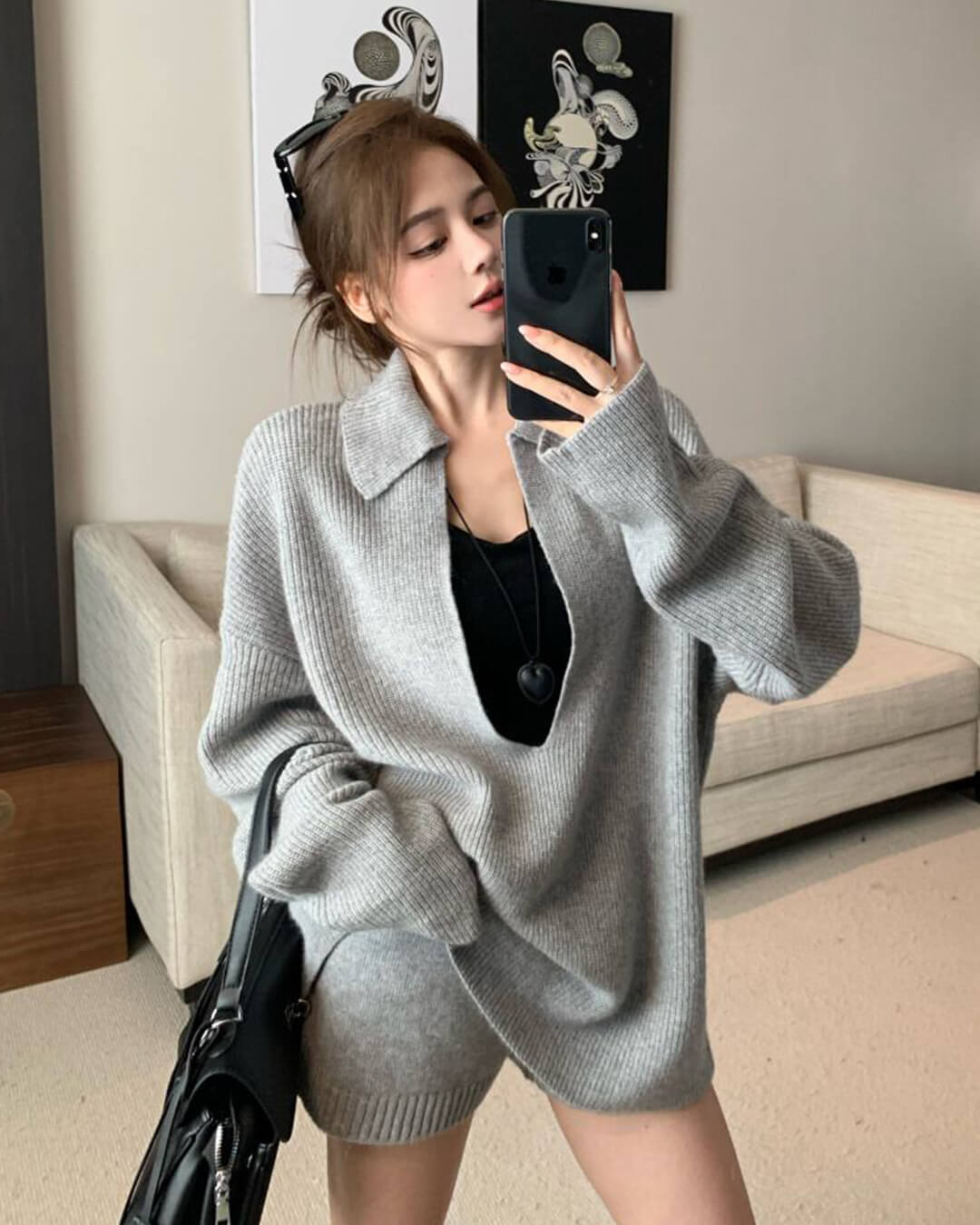 Traje de punto Jeannette