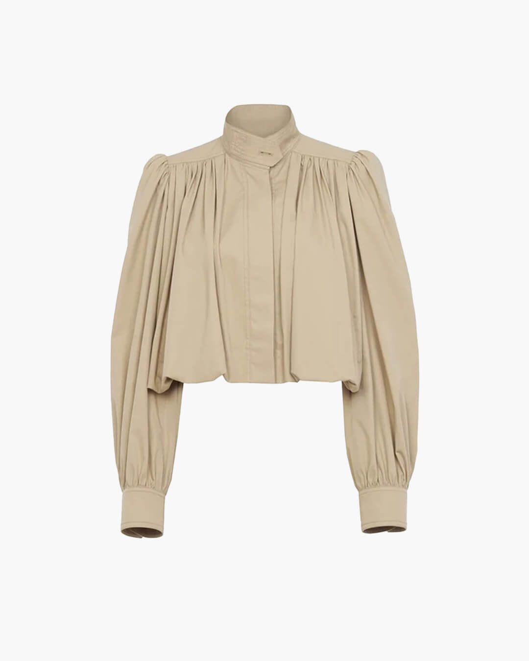 Chaqueta plisada de corte holgado Jenna