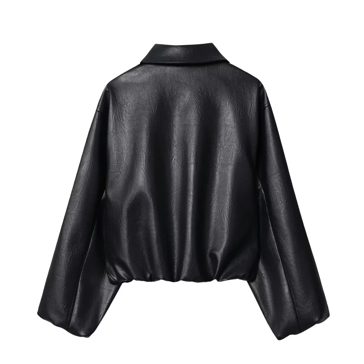 Chaqueta bomber de cuero sintético Jenny