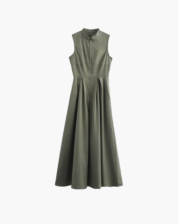Vestido midi sin mangas Jessica