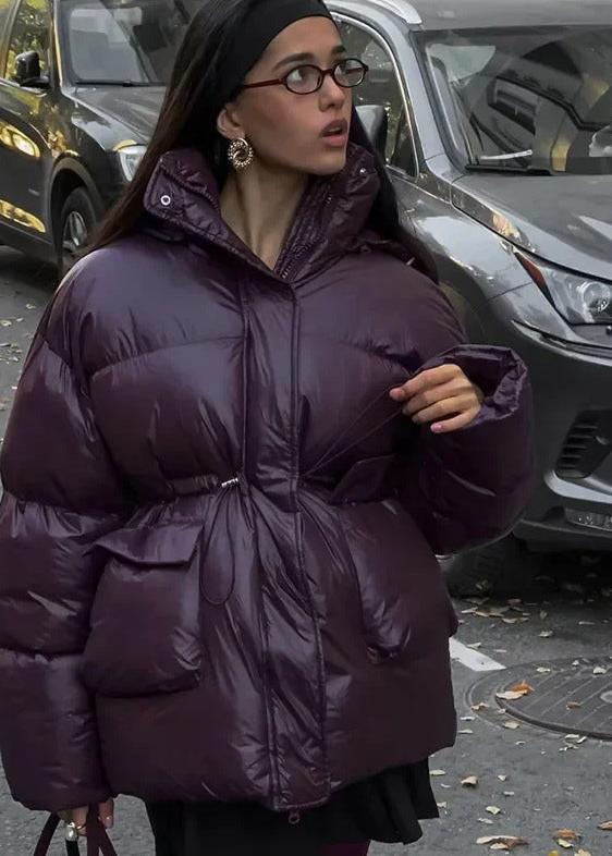 Chaqueta acolchada brillante Jillian