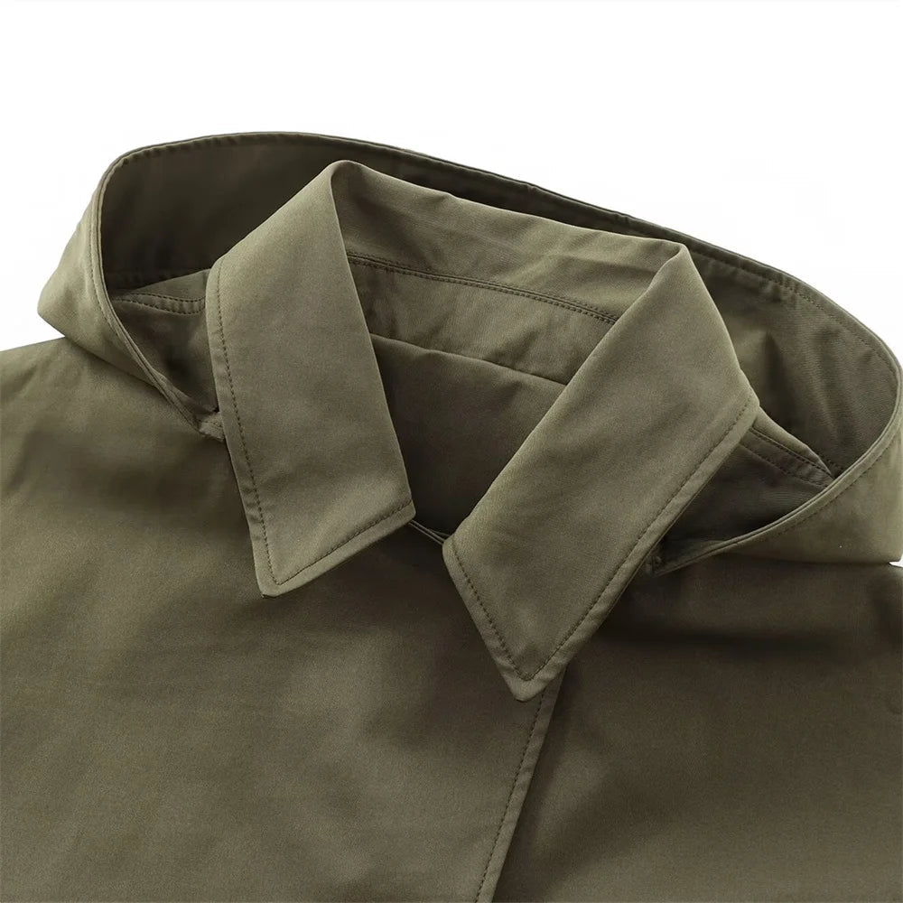Gabardina con capucha Julia