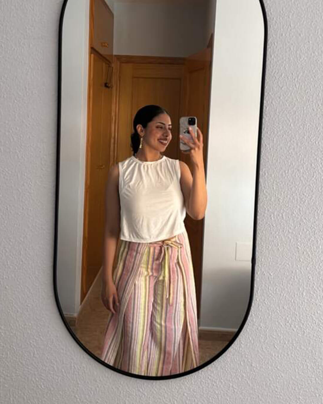 Pantalones de rayas verticales Julie
