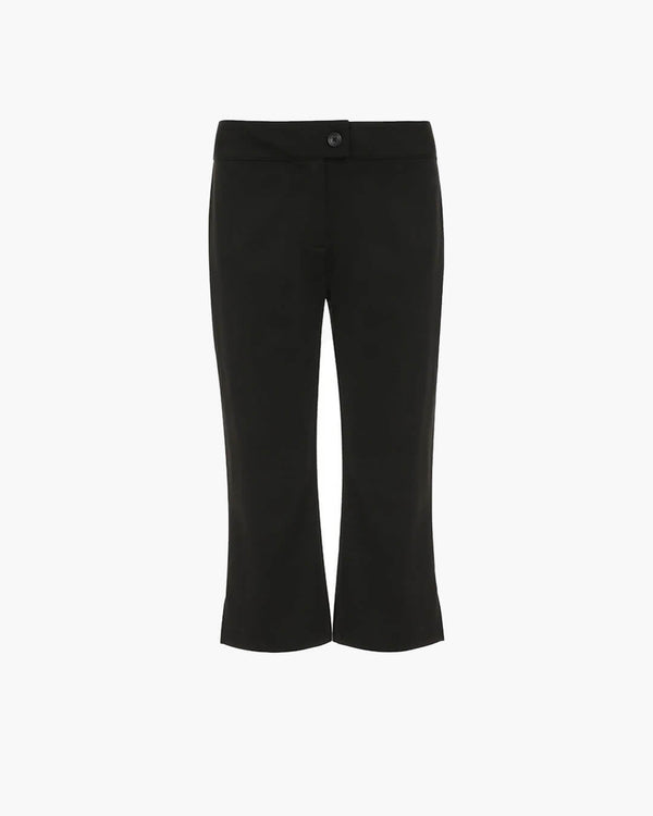 Pantalones capri negros Juliette