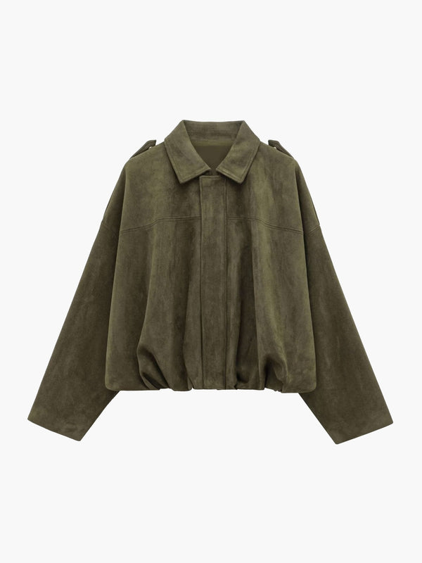 Chaqueta bomber de ante Katherine
