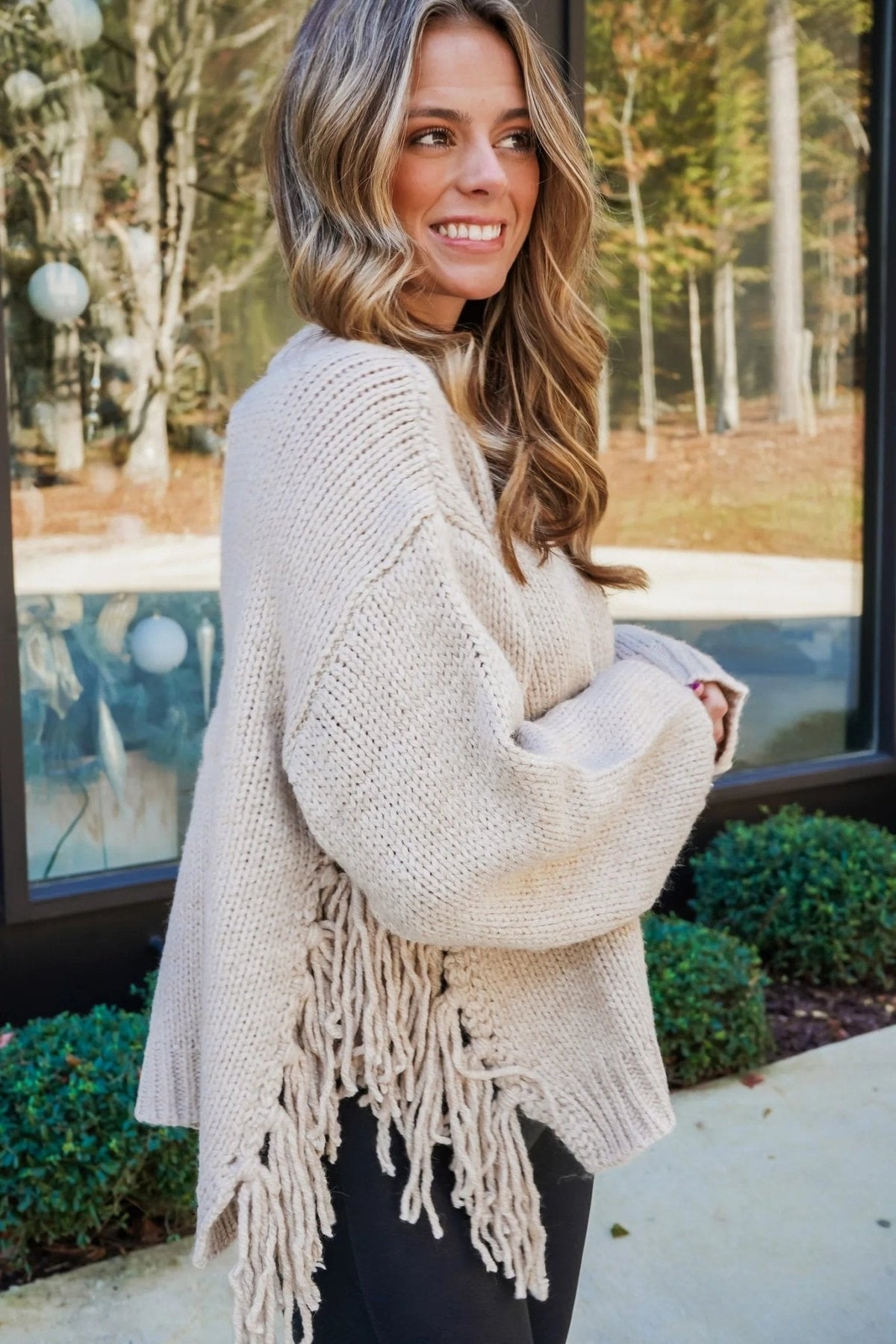 Kelly Tassel Knit Sweater