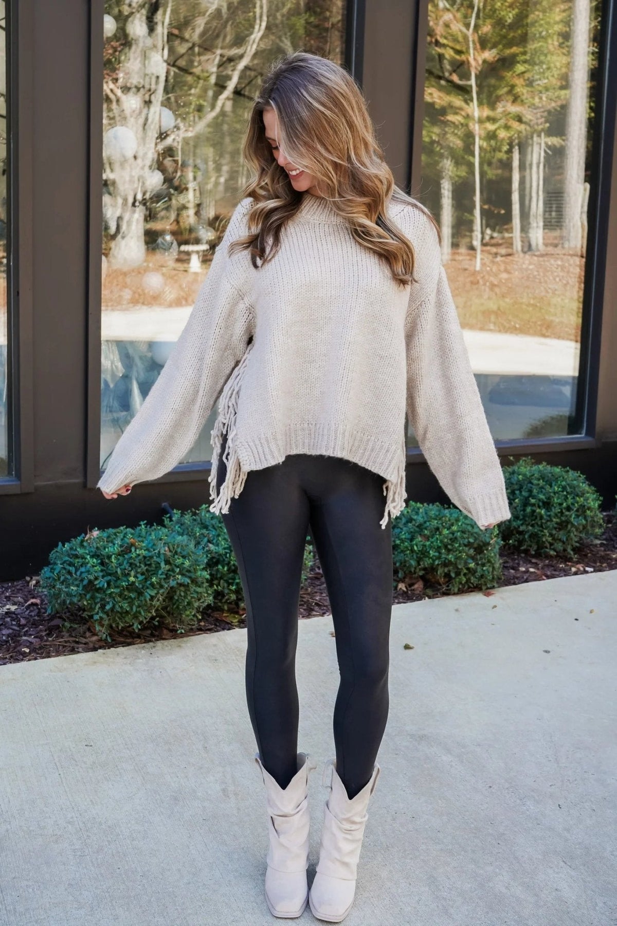 Kelly Tassel Knit Sweater