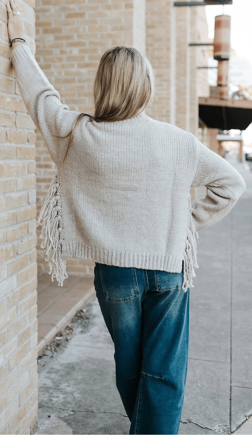 Kelly Tassel Knit Sweater