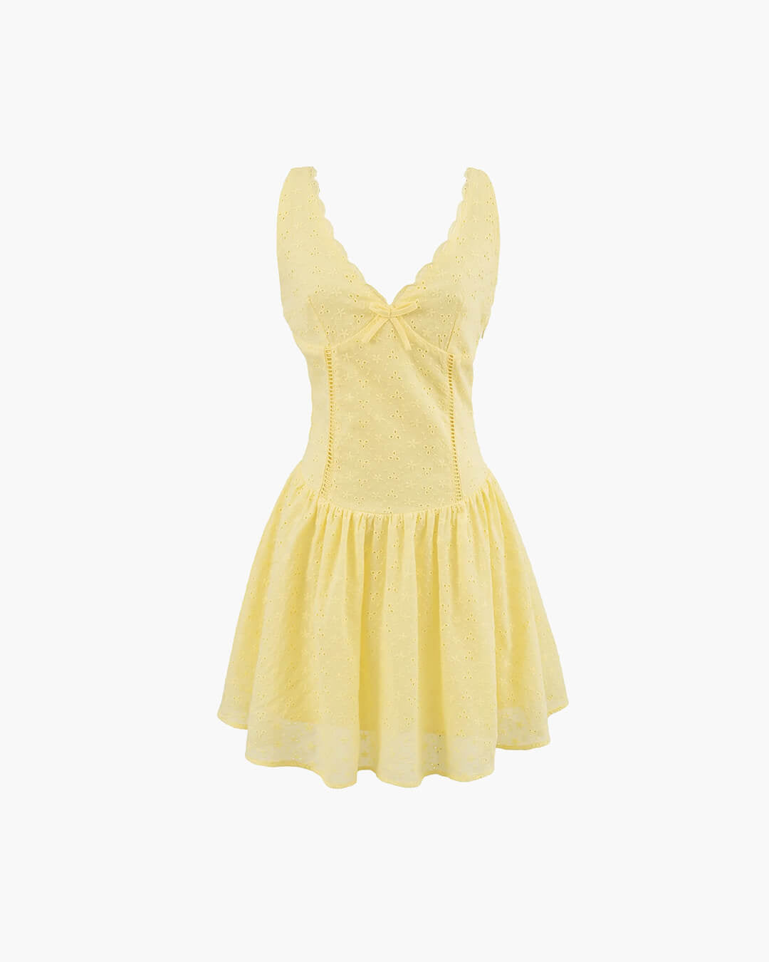 Minivestido de escote pronunciado Kirsten