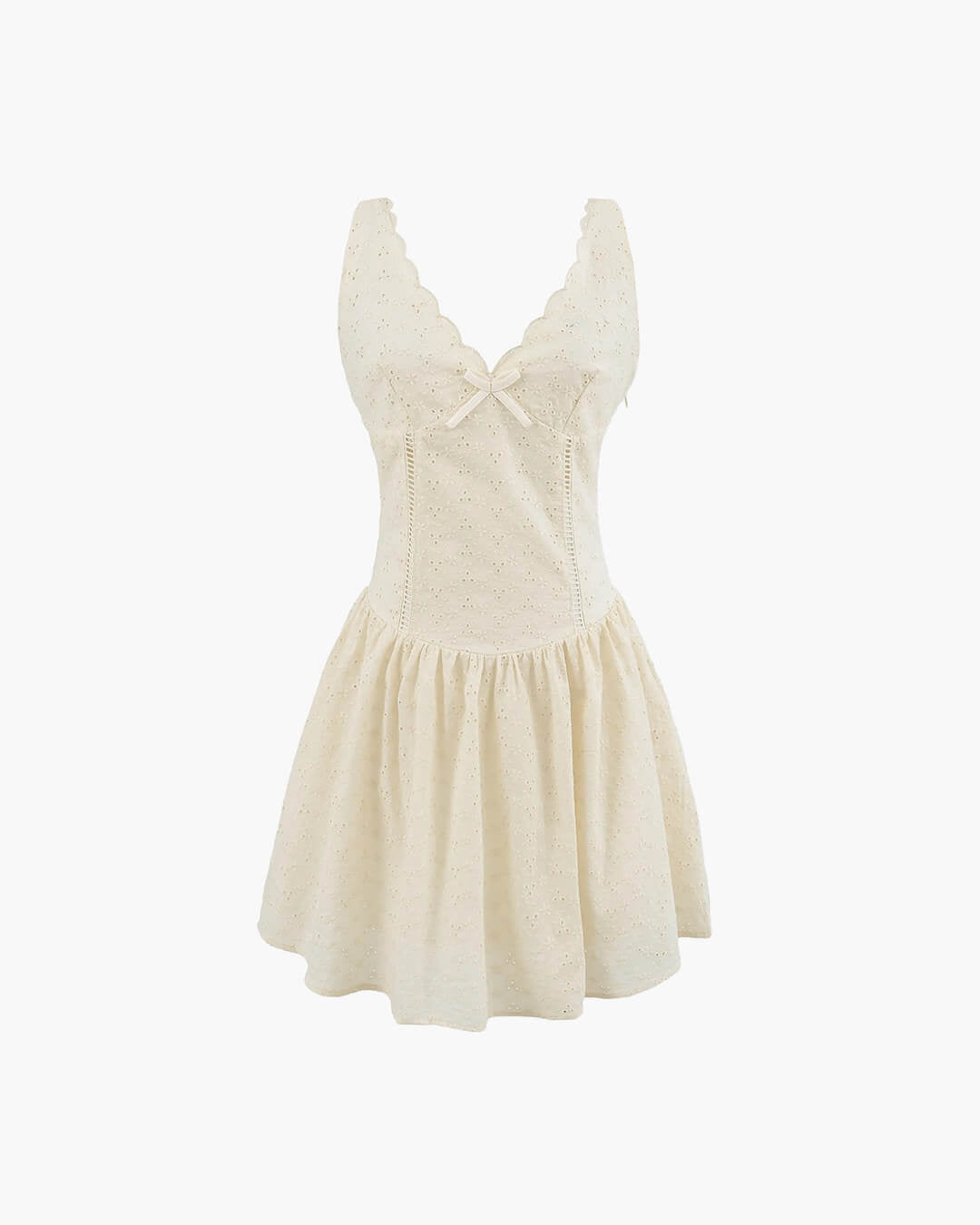 Minivestido de escote pronunciado Kirsten