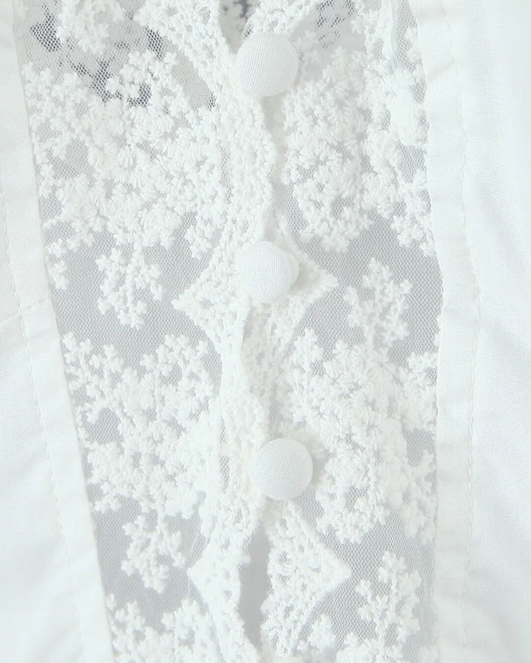Conjunto de minifalda con ribete de encaje Klarissa