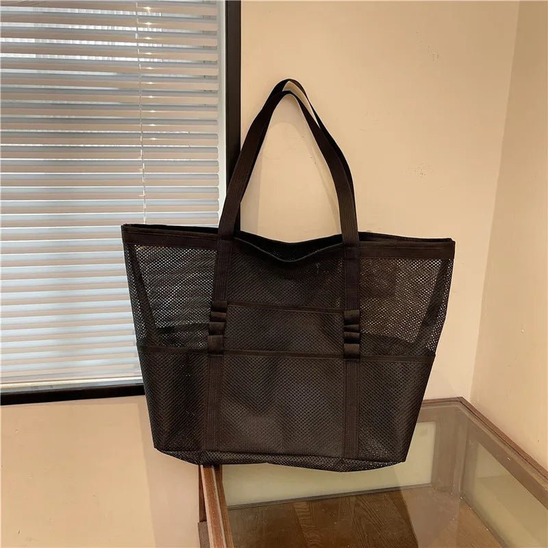 Bolso tote de lona para playa Layla de gran capacidad