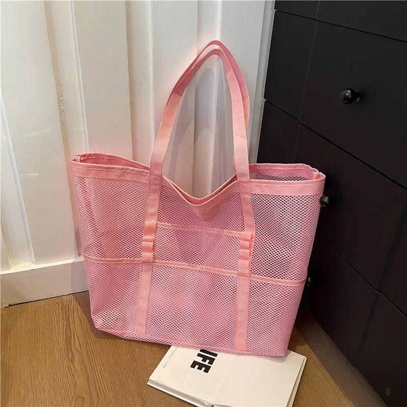 Bolso tote de lona para playa Layla de gran capacidad