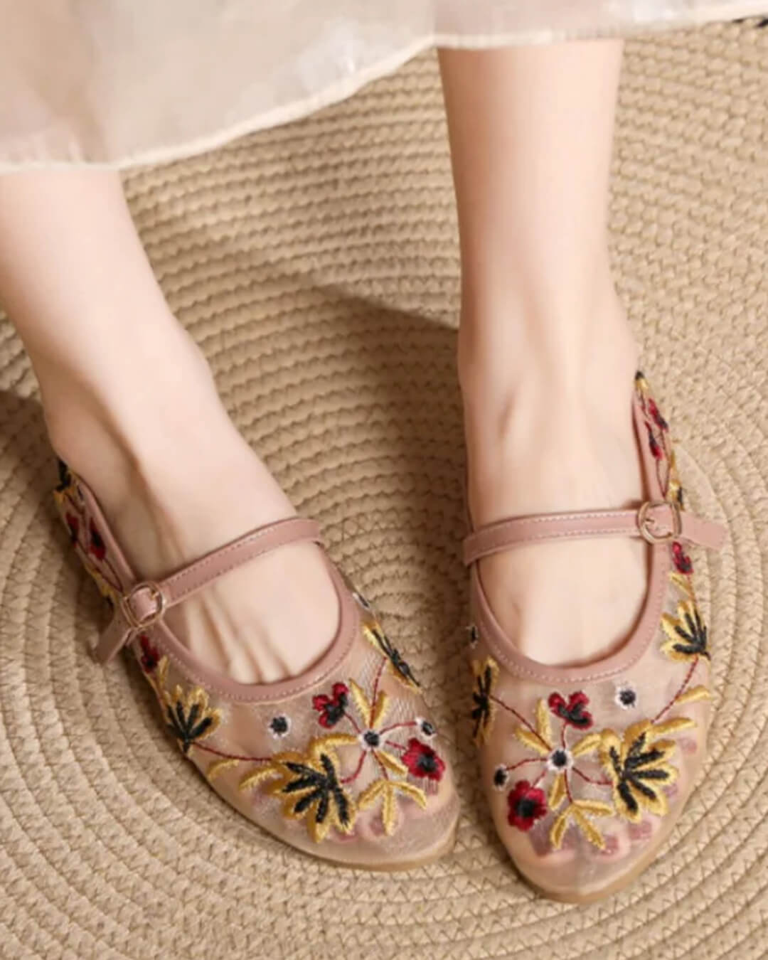 Bailarinas bordadas Leah