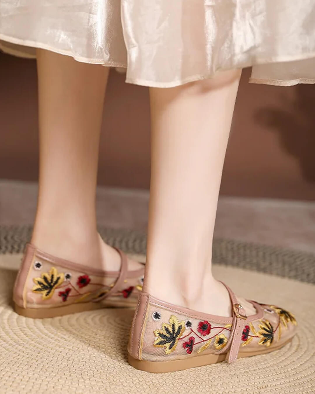 Bailarinas bordadas Leah