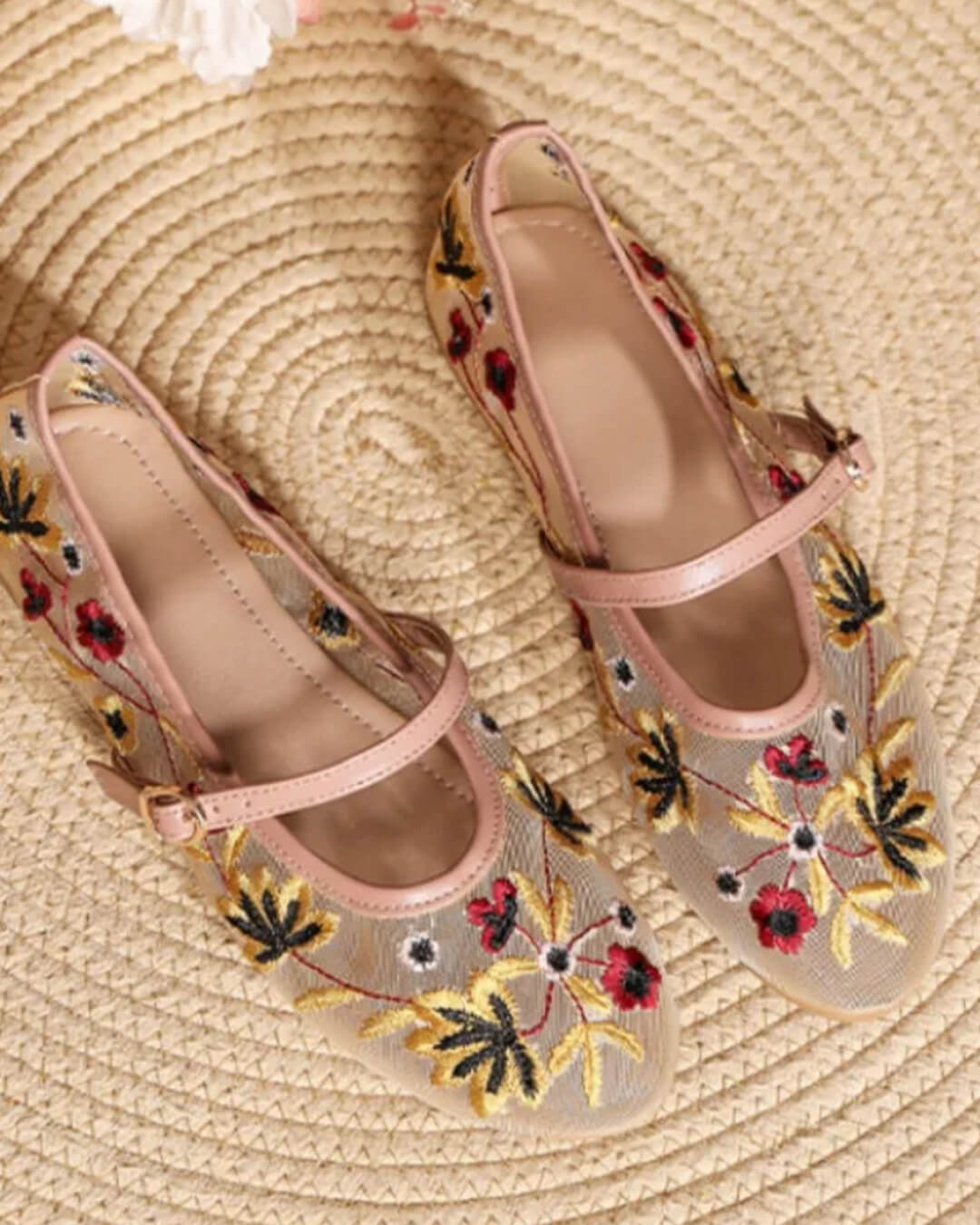Bailarinas bordadas Leah