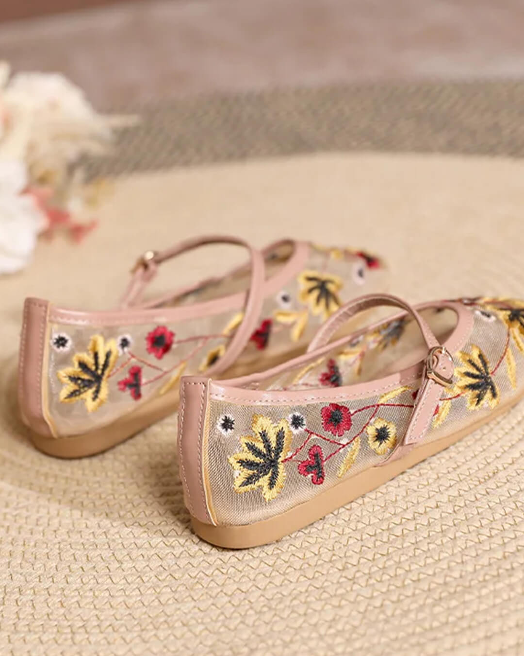 Bailarinas bordadas Leah