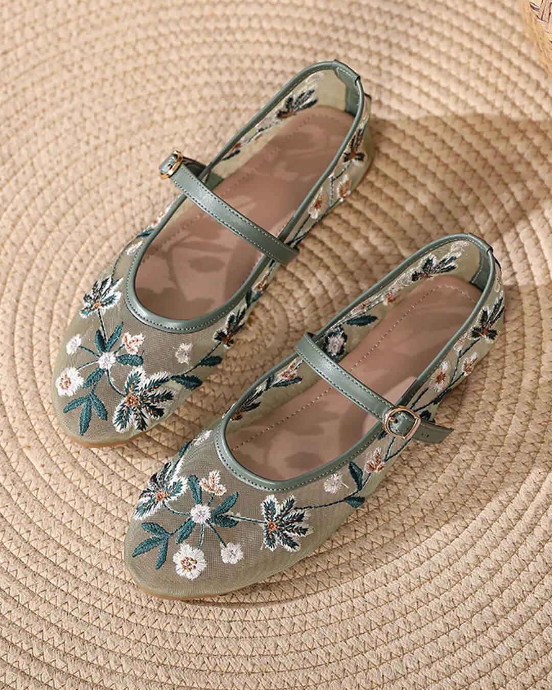 Bailarinas bordadas Leah
