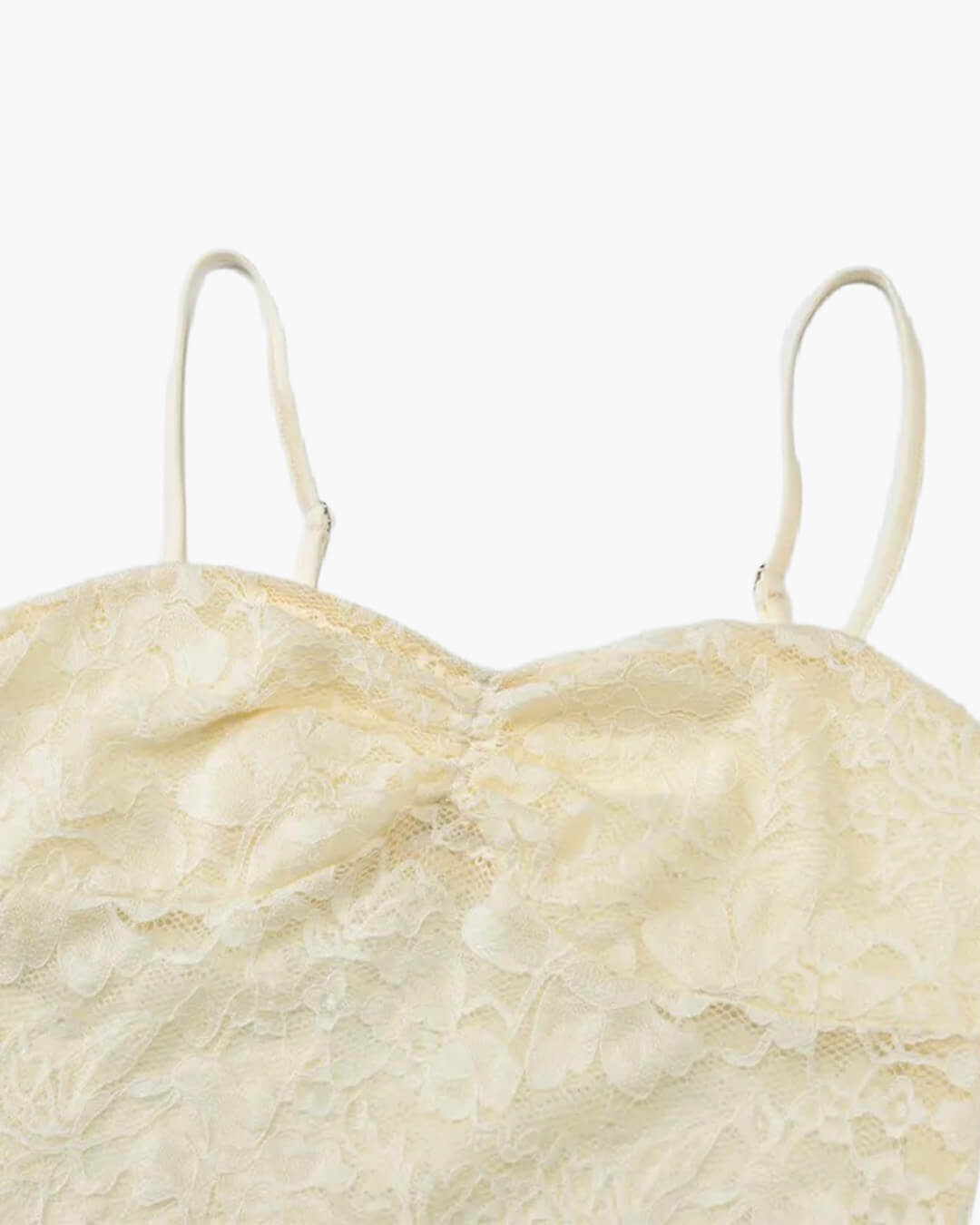 Conjunto de falda larga de encaje Leanna