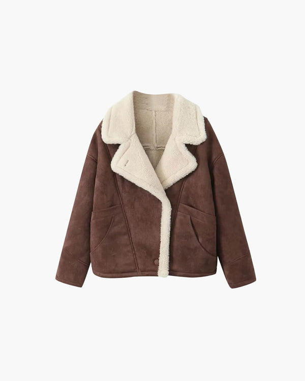 Chaqueta de piel sintética Leona