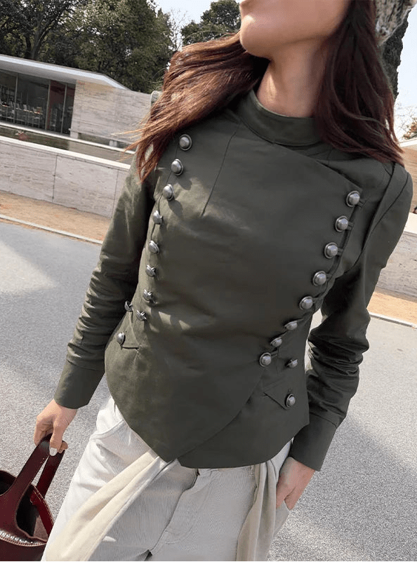 Chaqueta blazer llamativa Leslie