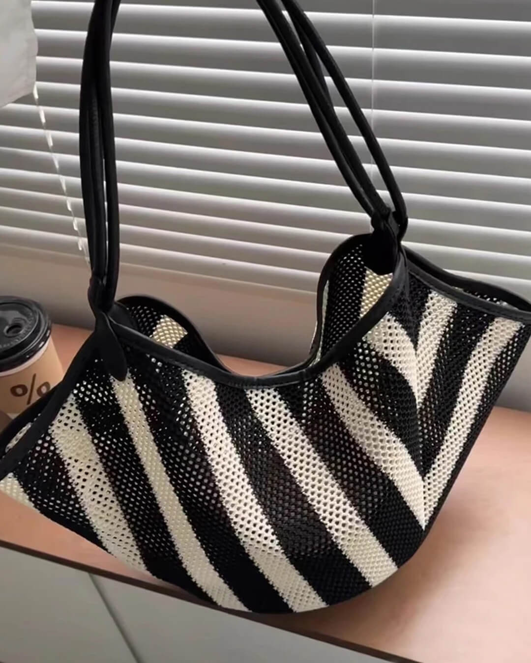 Bolso bandolera tejido Liam
