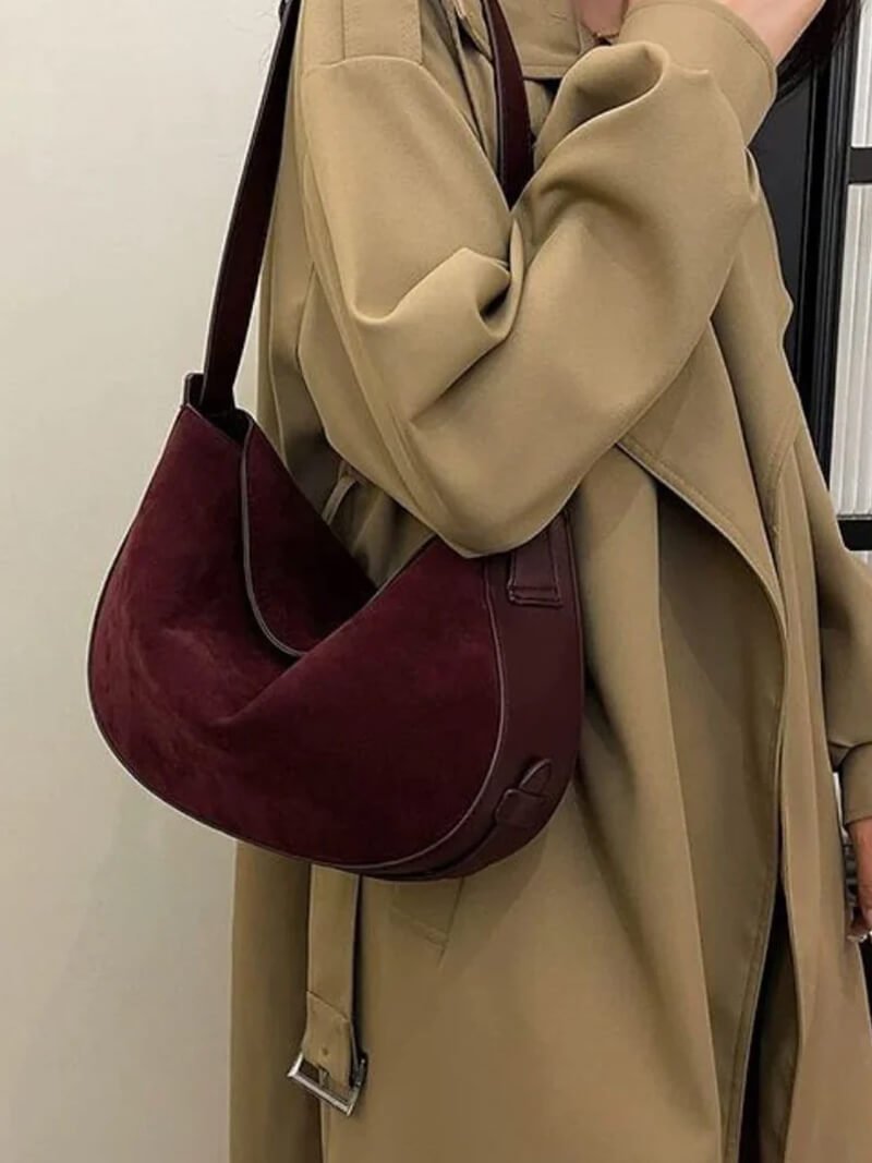 Bolso de ante sintético Lily