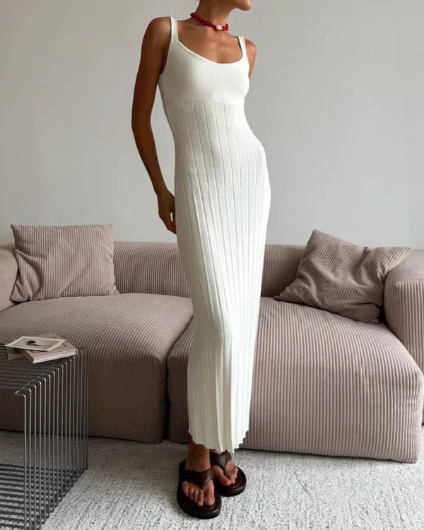 Vestido de punto con tirantes Lucy