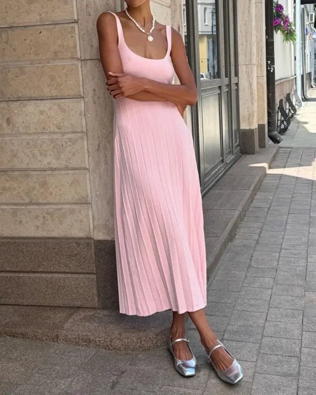 Vestido de punto con tirantes Lucy