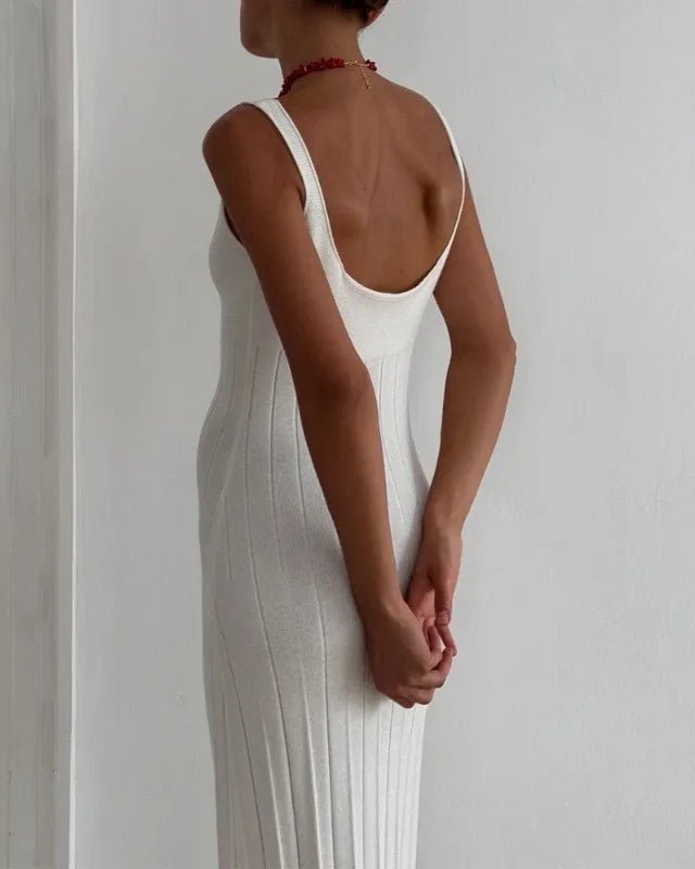 Vestido de punto con tirantes Lucy