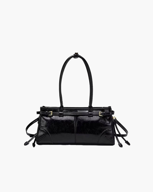 Bolso de hombro Luna con detalle de cinturón