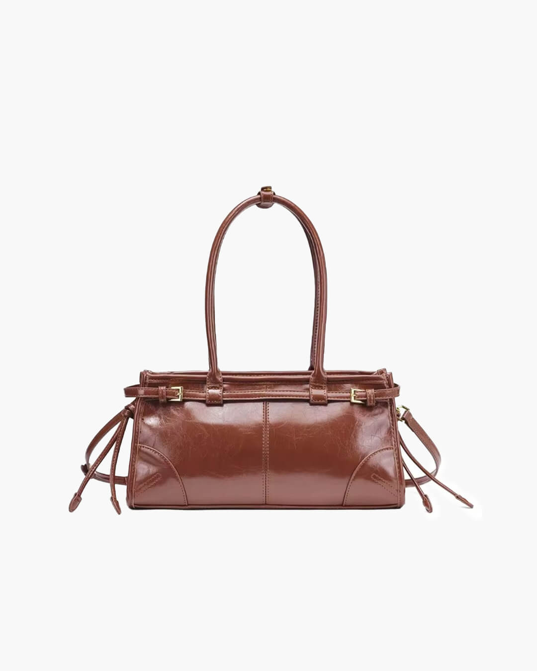 Bolso de hombro Luna con detalle de cinturón