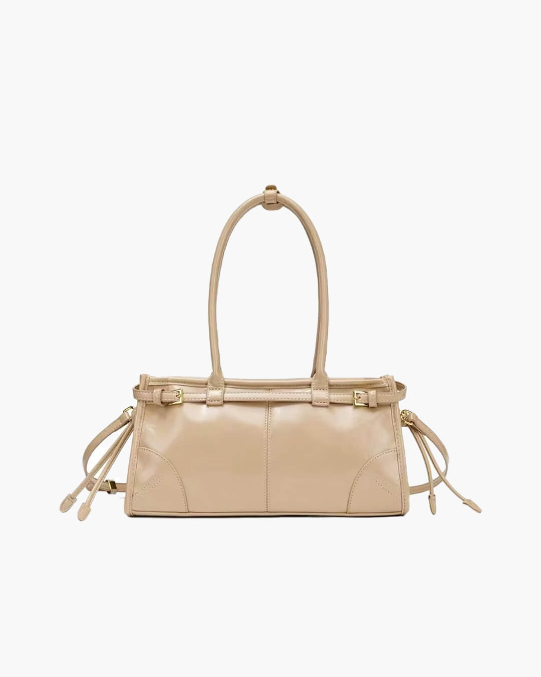Bolso de hombro Luna con detalle de cinturón