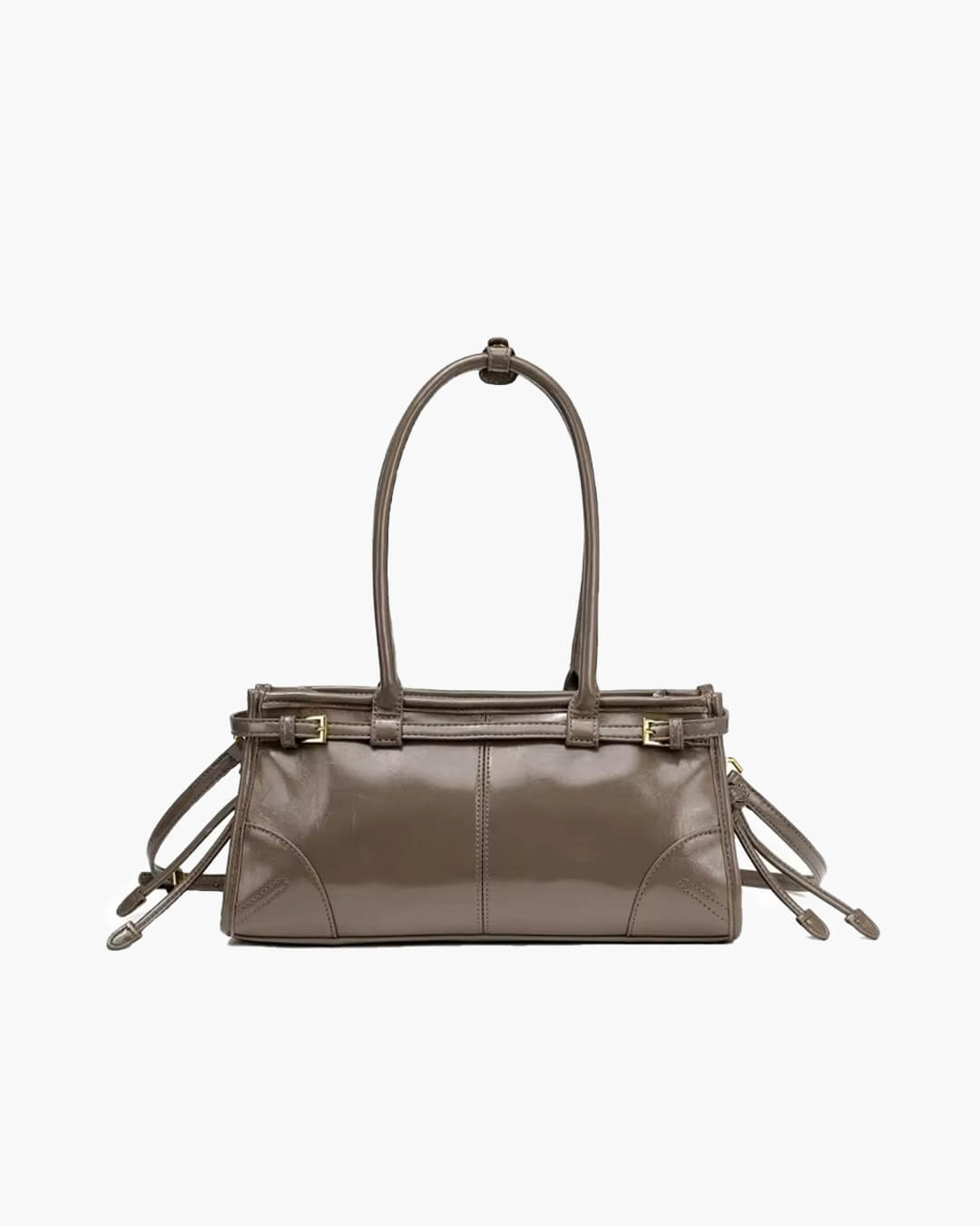 Bolso de hombro Luna con detalle de cinturón
