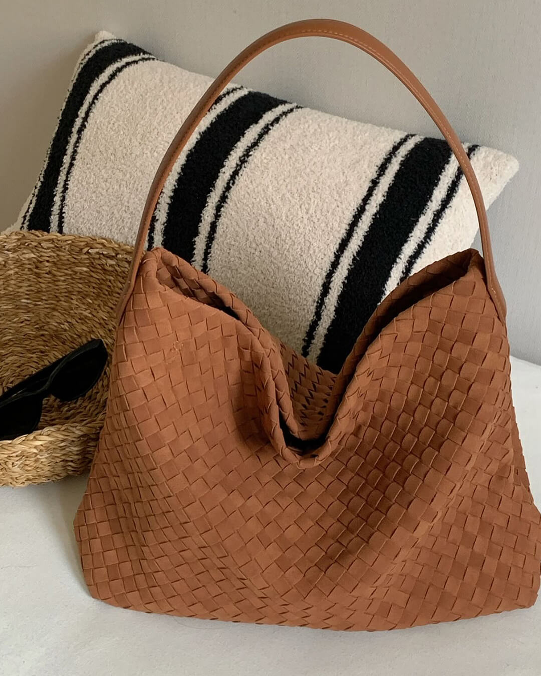 Bolso tote de ante Marceline